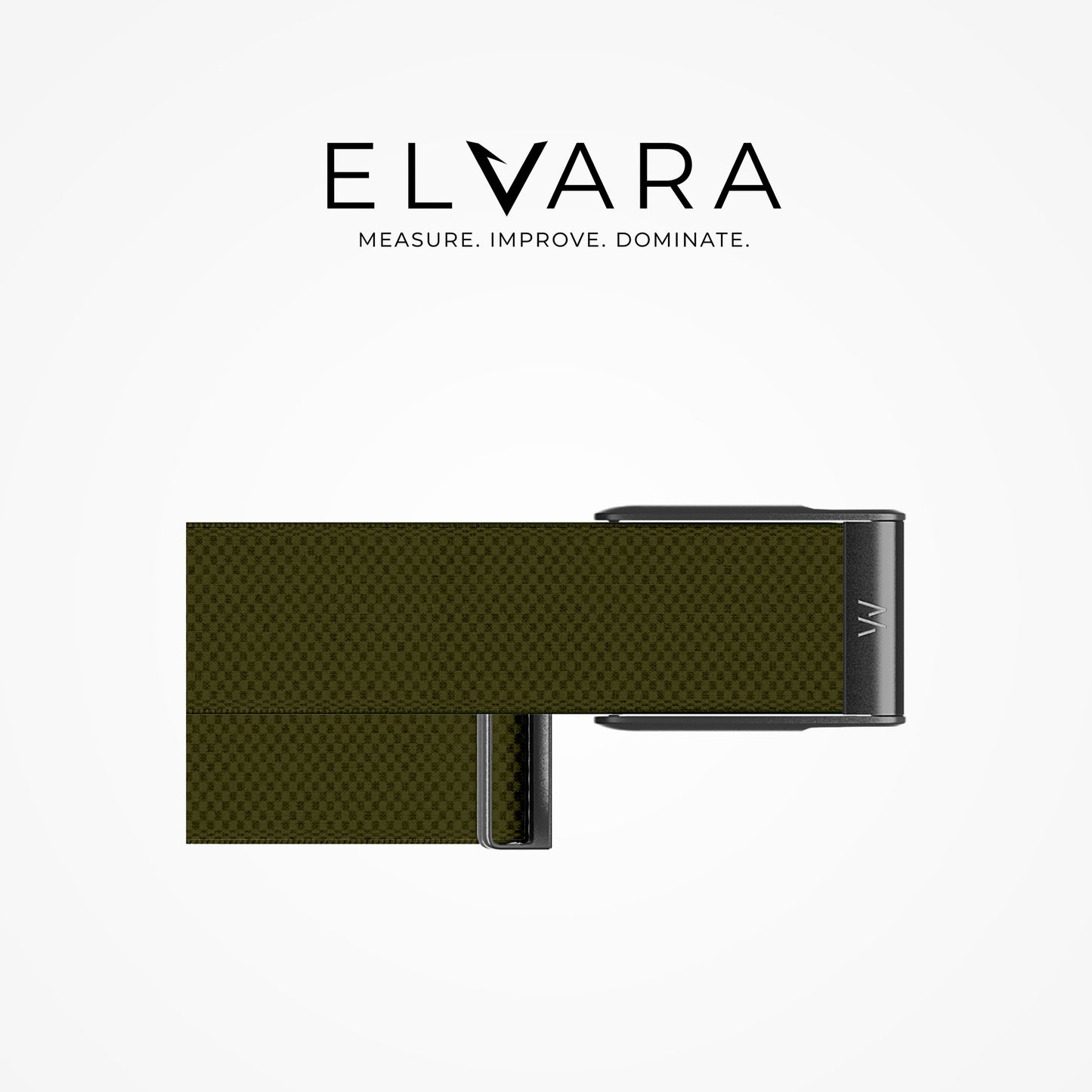 WHOOP MG SuperKnit Band | Forest detail — ELVARA