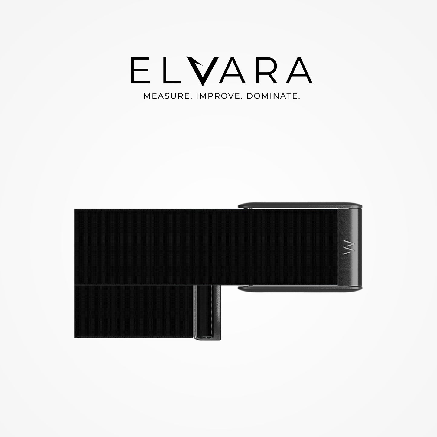 WHOOP 5.0 CoreKnit Band | Jet Black detail — ELVARA