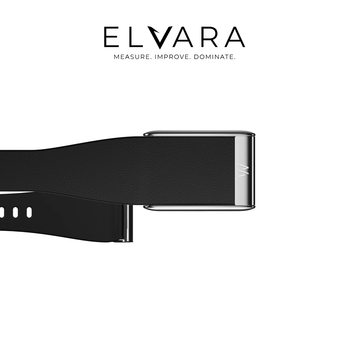 WHOOP 5.0 LeatherLuxe Tapered Black Titanium – ELVARA