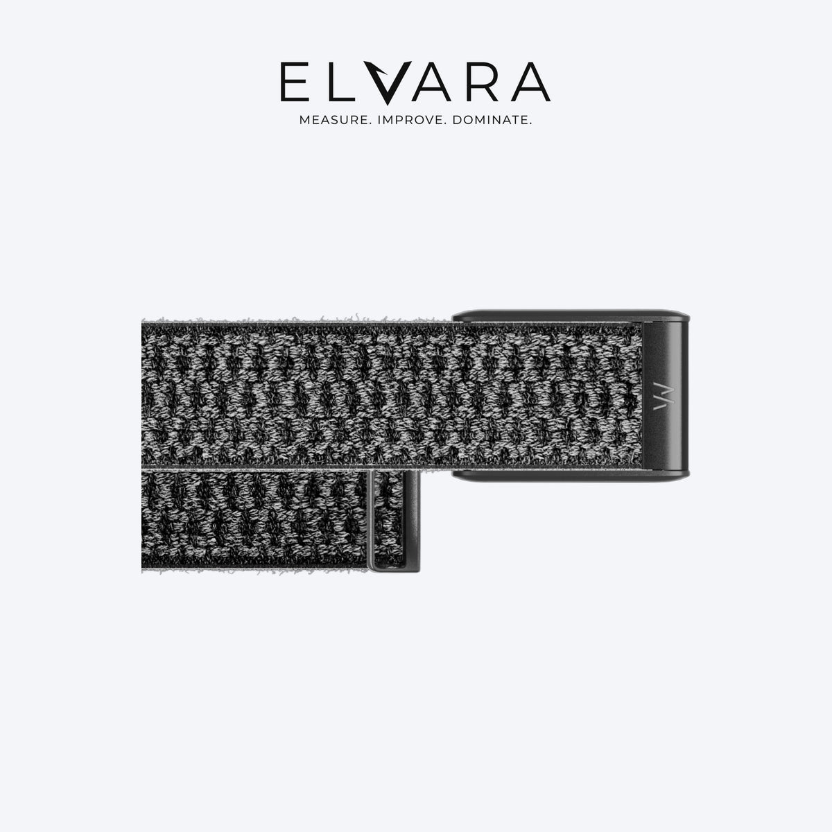 WHOOP 5.0 CloudKnit Band | Storm — flat view, band only, sensor not included — ELVARA