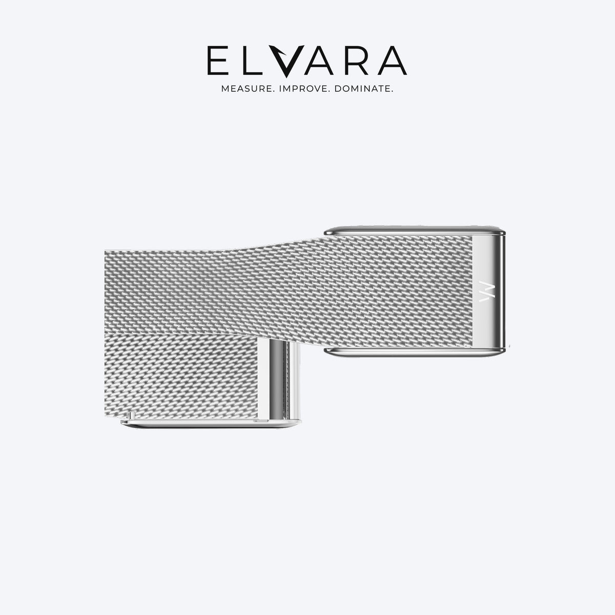 WHOOP 5.0 Meridian Band | Alloy — flat view, band only, sensor not included — ELVARA