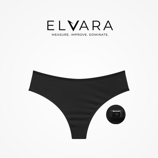 Essential Thong Black — ELVARA