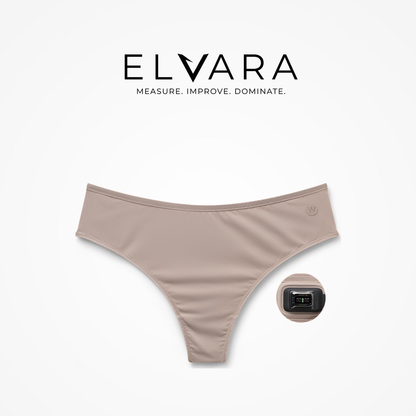 Essential Thong Taupe — ELVARA