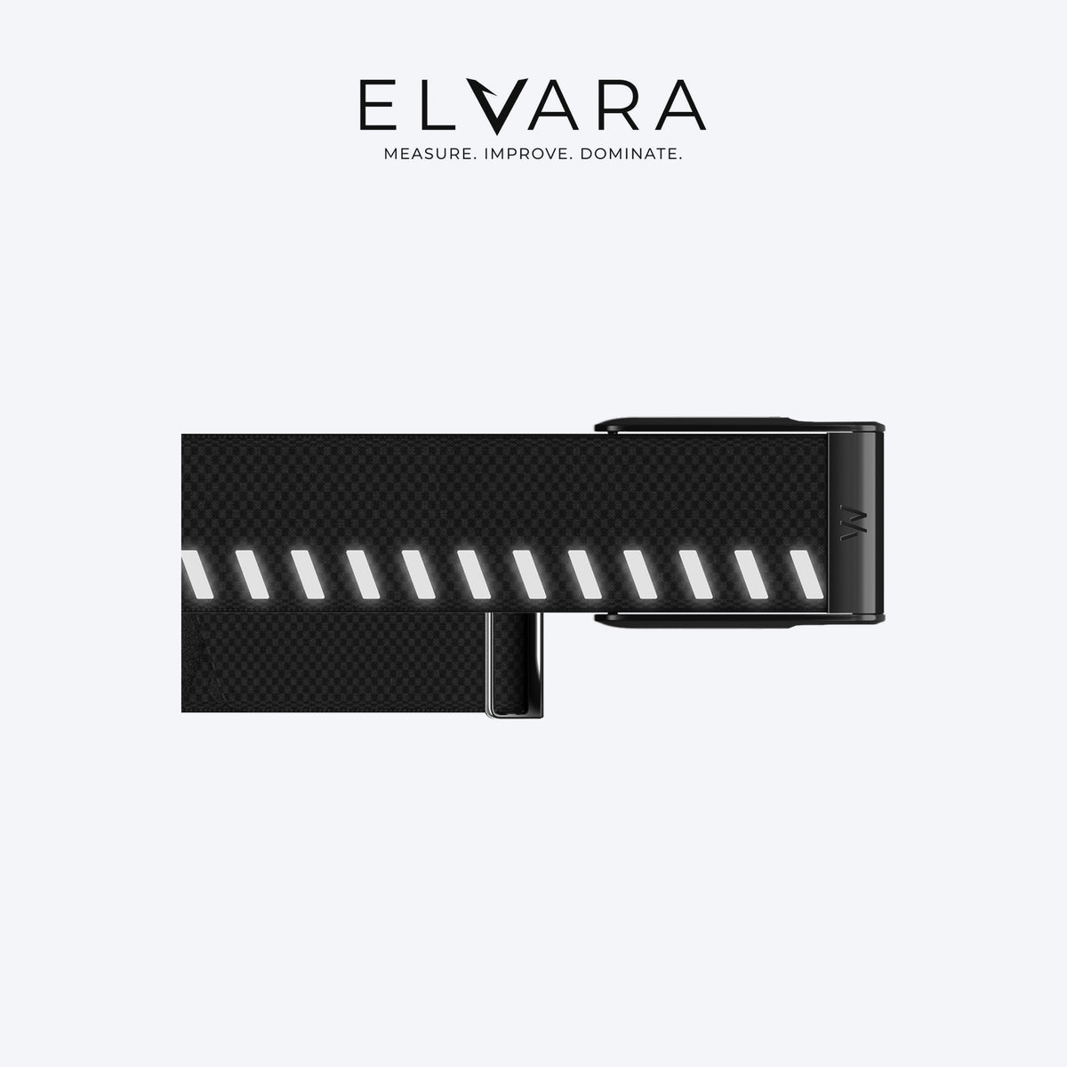 WHOOP MG SuperKnit Band | Eclipse — flat view, band only, sensor not included — ELVARA