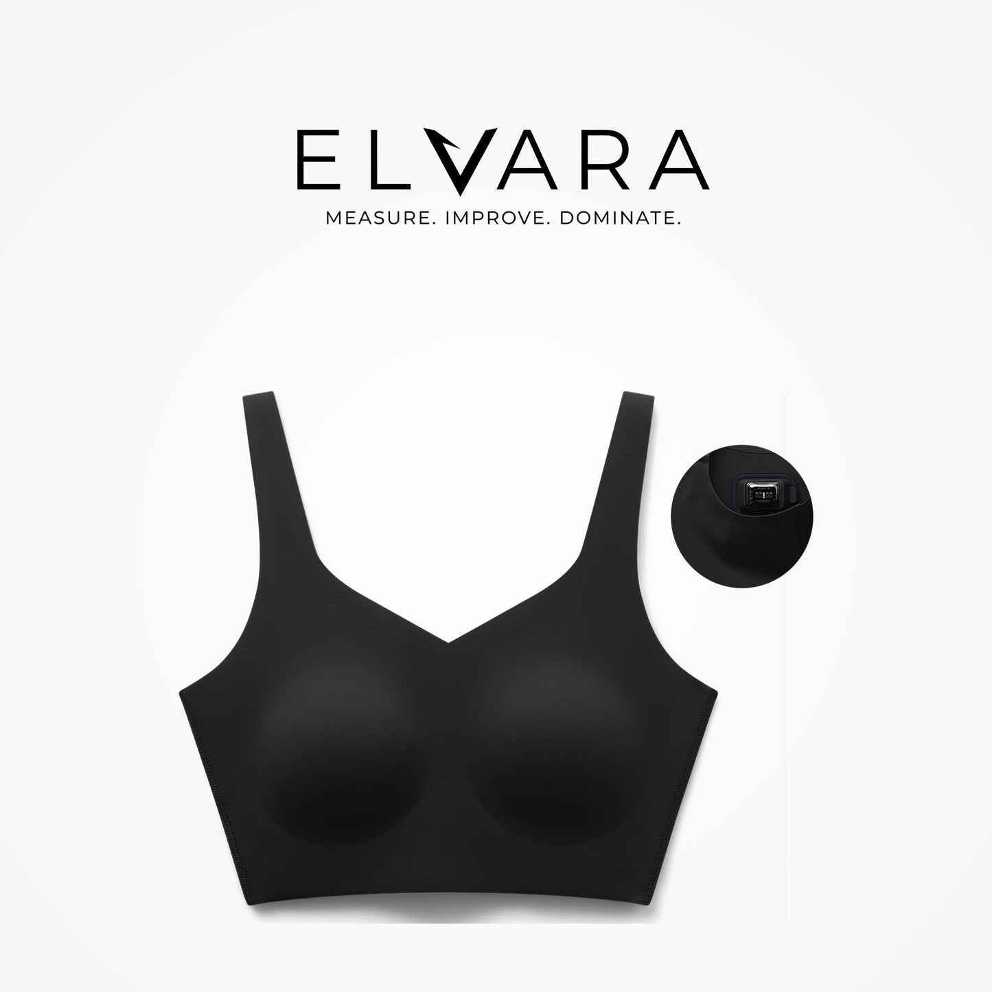 Support Bralette Black — ELVARA