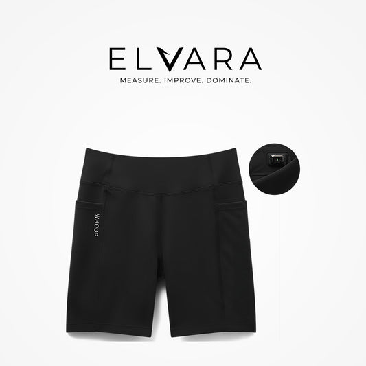 Women's Training Sleek Short Black — ELVARA