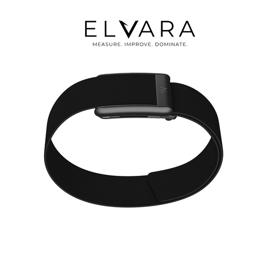 WHOOP 5.0/MG CoreKnit Bicep Band | Jet Black