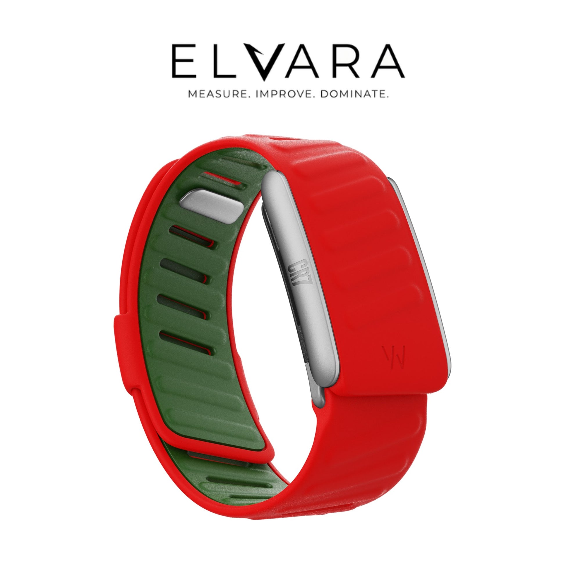 ELVARA WHOOP MG SportFlex Band — CR7 Home red and green Portugal colourway