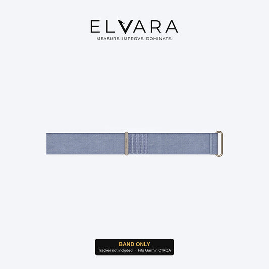 Garmin CIRQA Accessory Band | French Blue — band only, sensor not included — ELVARA
