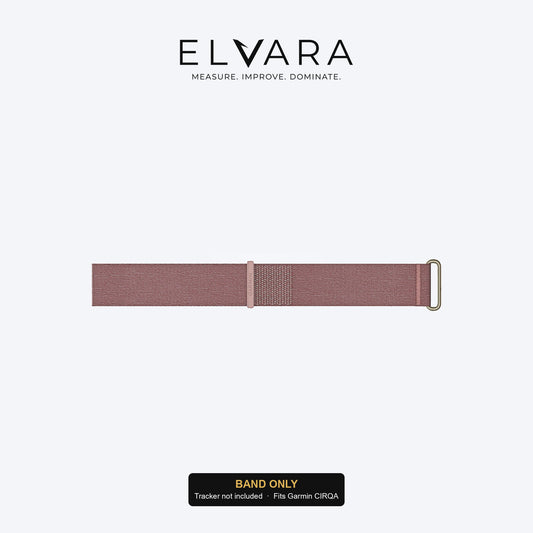 Garmin CIRQA Accessory Band | Mauve — band only, sensor not included — ELVARA