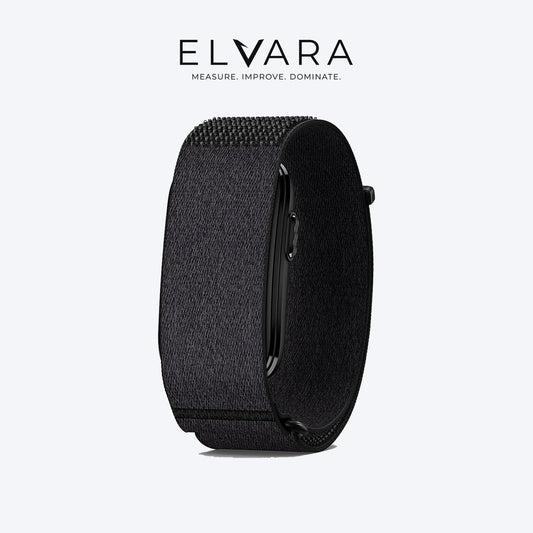 Garmin CIRQA Smart Band in Black — front three-quarter view