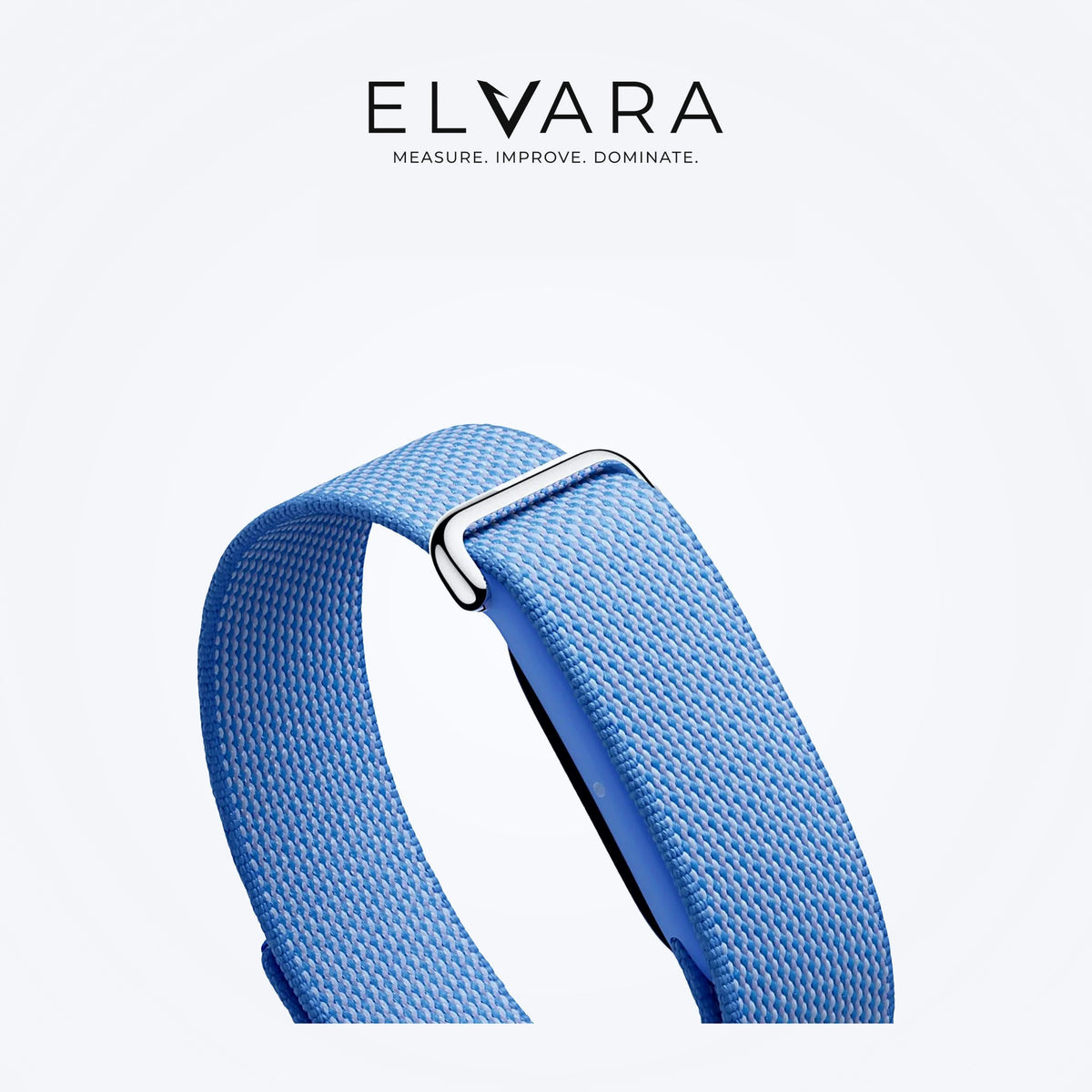 Google Fitbit Air | Lavender — woven strap with the tracker module, side view — ELVARA