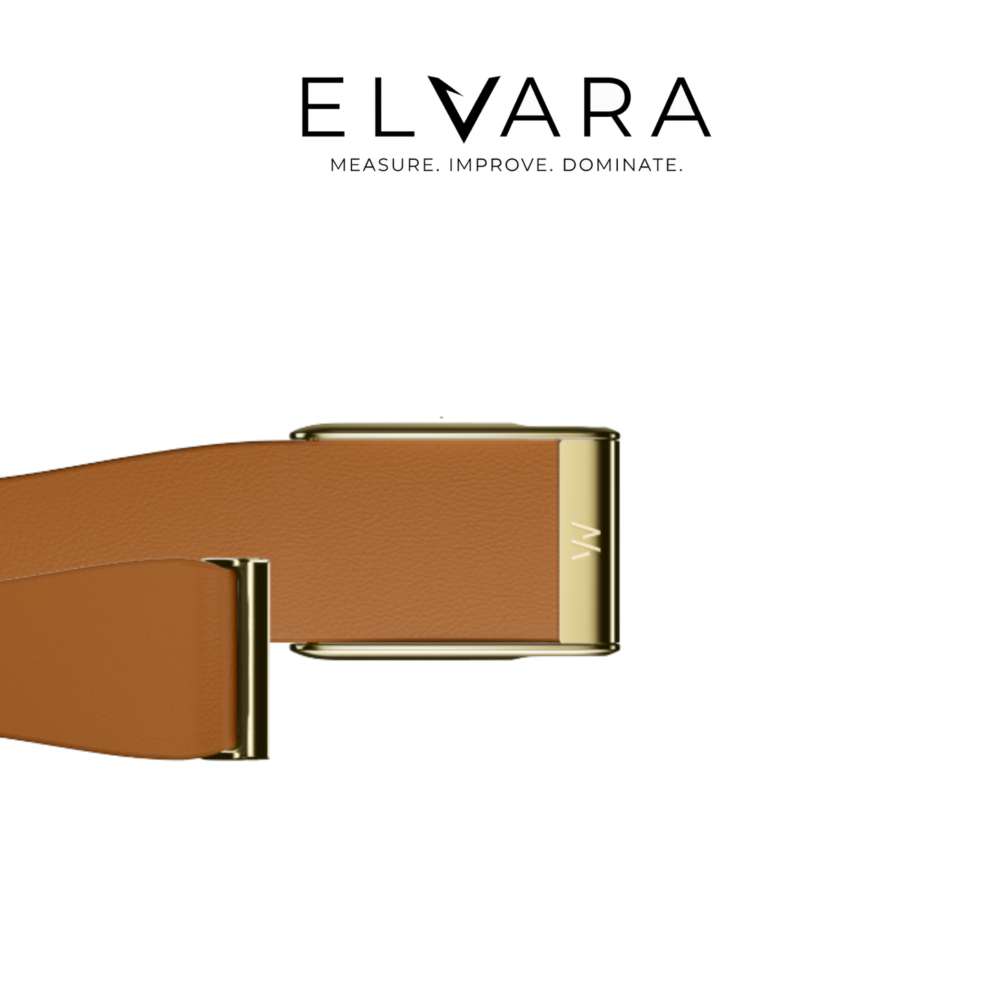 WHOOP MG LeatherLuxe Tapered Camel Gold – ELVARA