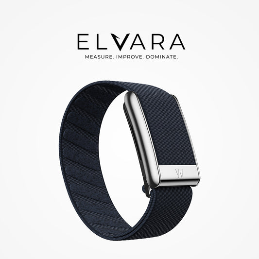 WHOOP 5.0 SuperKnit Luxe Band | Midnight With Titanium