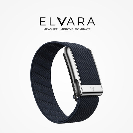 WHOOP MG SuperKnit Luxe Band | Midnight With Titanium
