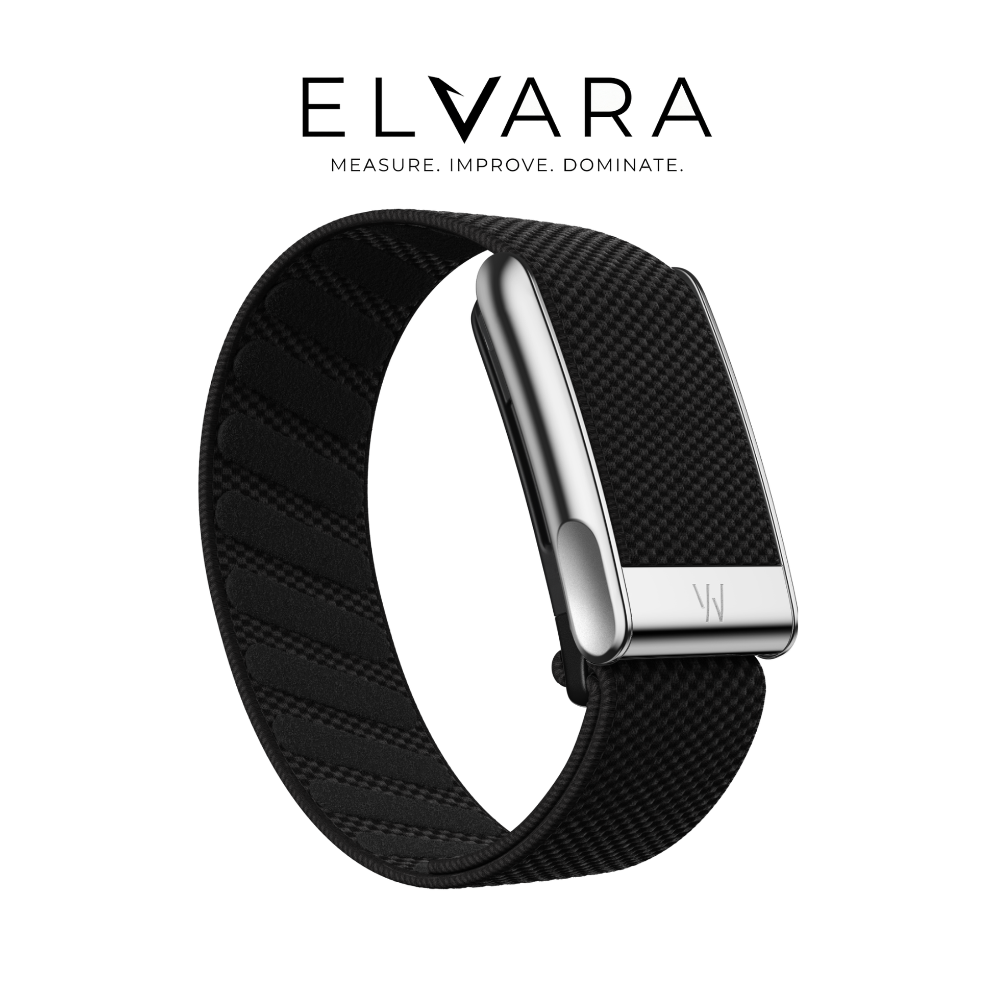 WHOOP MG SuperKnit Luxe Obsidian Titanium – ELVARA