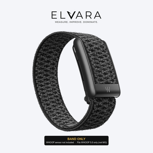 WHOOP 5.0 CloudKnit Band | Storm — band only, sensor not included — ELVARA