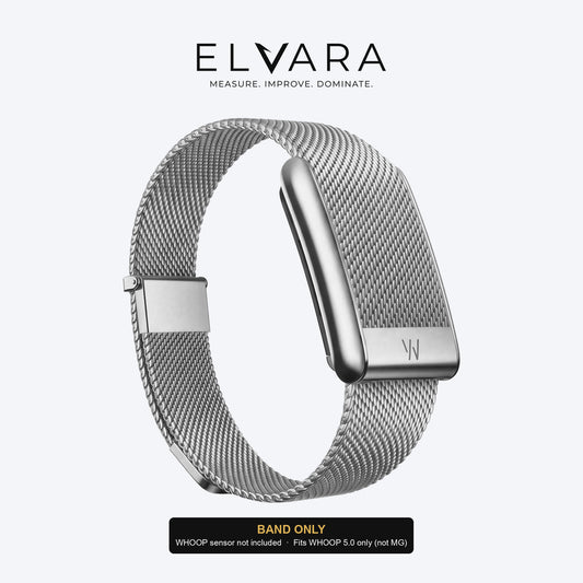 WHOOP 5.0 Meridian Band | Alloy — band only, sensor not included — ELVARA