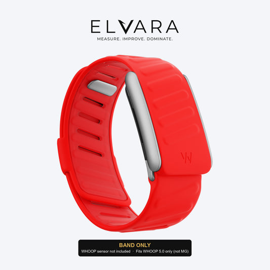 WHOOP 5.0 SportFlex Band | Fire - full band view