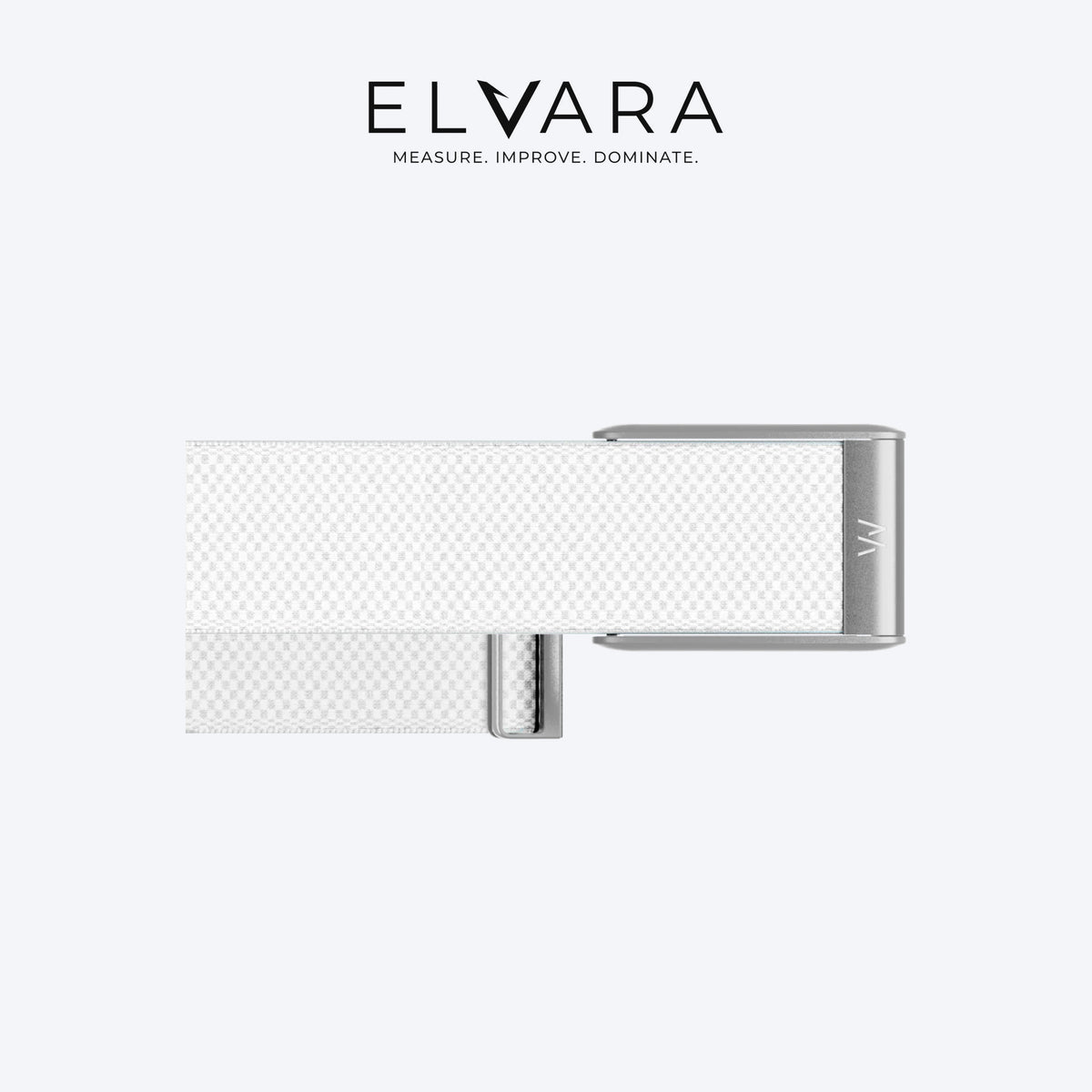 WHOOP 5.0 SuperKnit Band | Glacier — flat view, band only, sensor not included — ELVARA