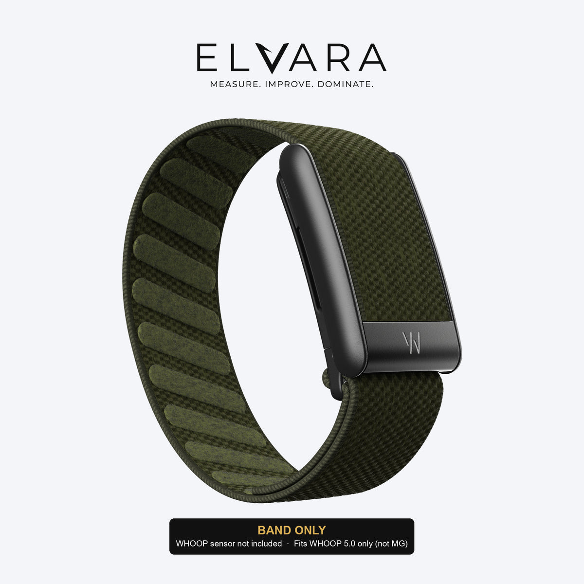 WHOOP 5.0 SuperKnit Band | Forest — band only, sensor not included — ELVARA