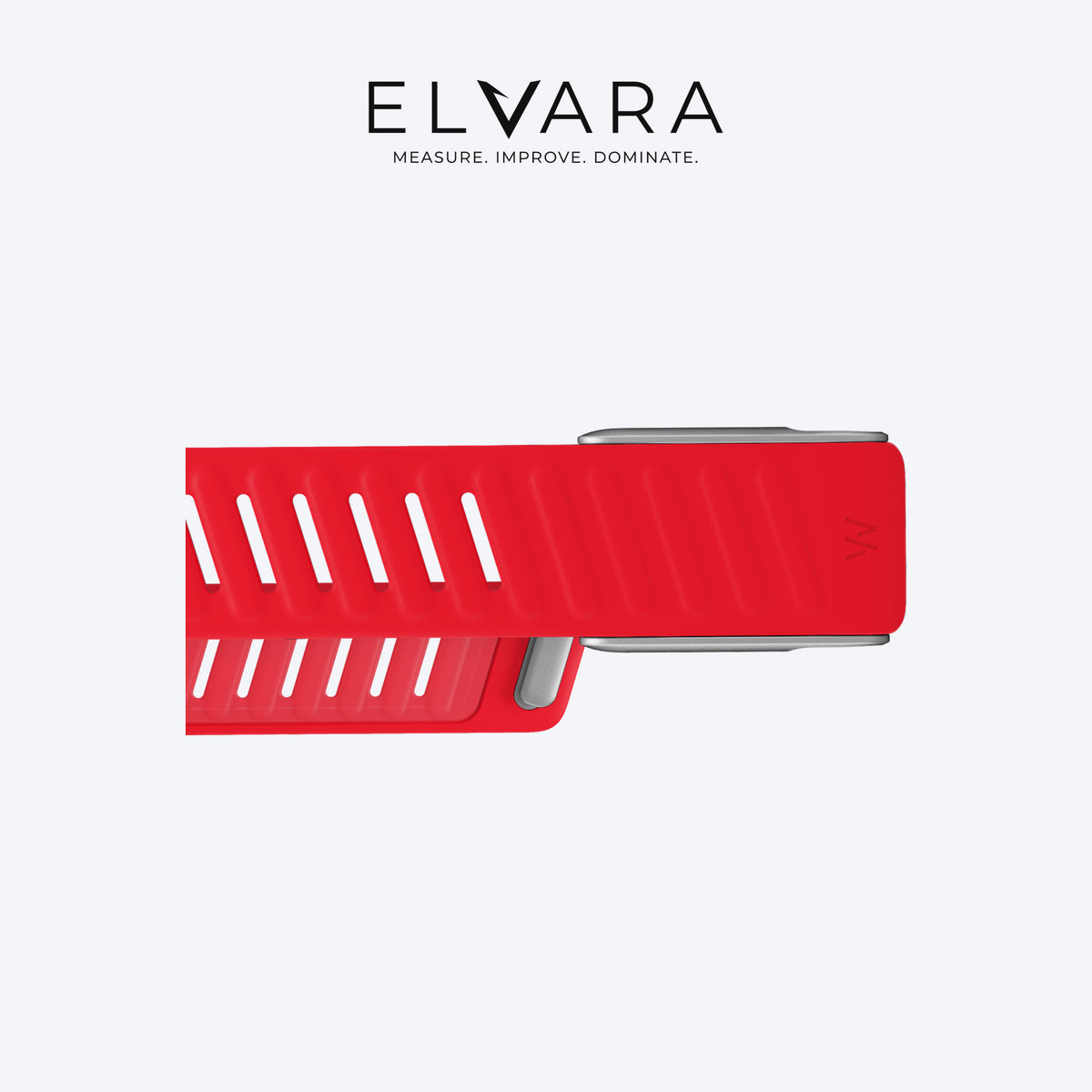 WHOOP MG SportFlex Band | Fire — flat view, band only, sensor not included — ELVARA
