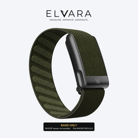 WHOOP MG SuperKnit Band | Forest — band only, sensor not included — ELVARA