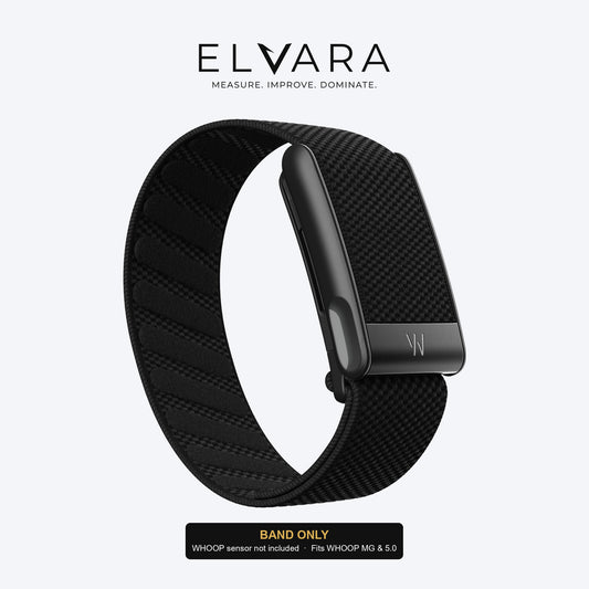 WHOOP MG SuperKnit Band | Obsidian — band only, sensor not included — ELVARA