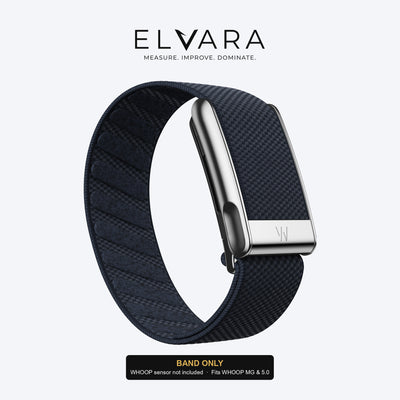 سوار WHOOP MG SuperKnit Luxe | Midnight With Titanium